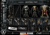 PRIME 1 STUDIO - The Alien vs. Predator Museum Masterline Series Statue 1/3 Scar Predator Deluxe Version 93 cm