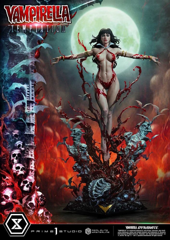 PRE ORDINE - PRIME 1 STUDIO Vampirella Real Elite Masterline Series Statue 1/3 Temptation 100 cm