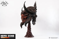 PRE ORDINE - PURE ARTS Diablo IV Art Mask Replica 1/1 Scale Lord of Hatred Mephisto 94 cm