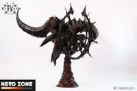 PRE ORDINE - PURE ARTS Diablo IV Art Mask Replica 1/1 Scale Lord of Hatred Mephisto 94 cm