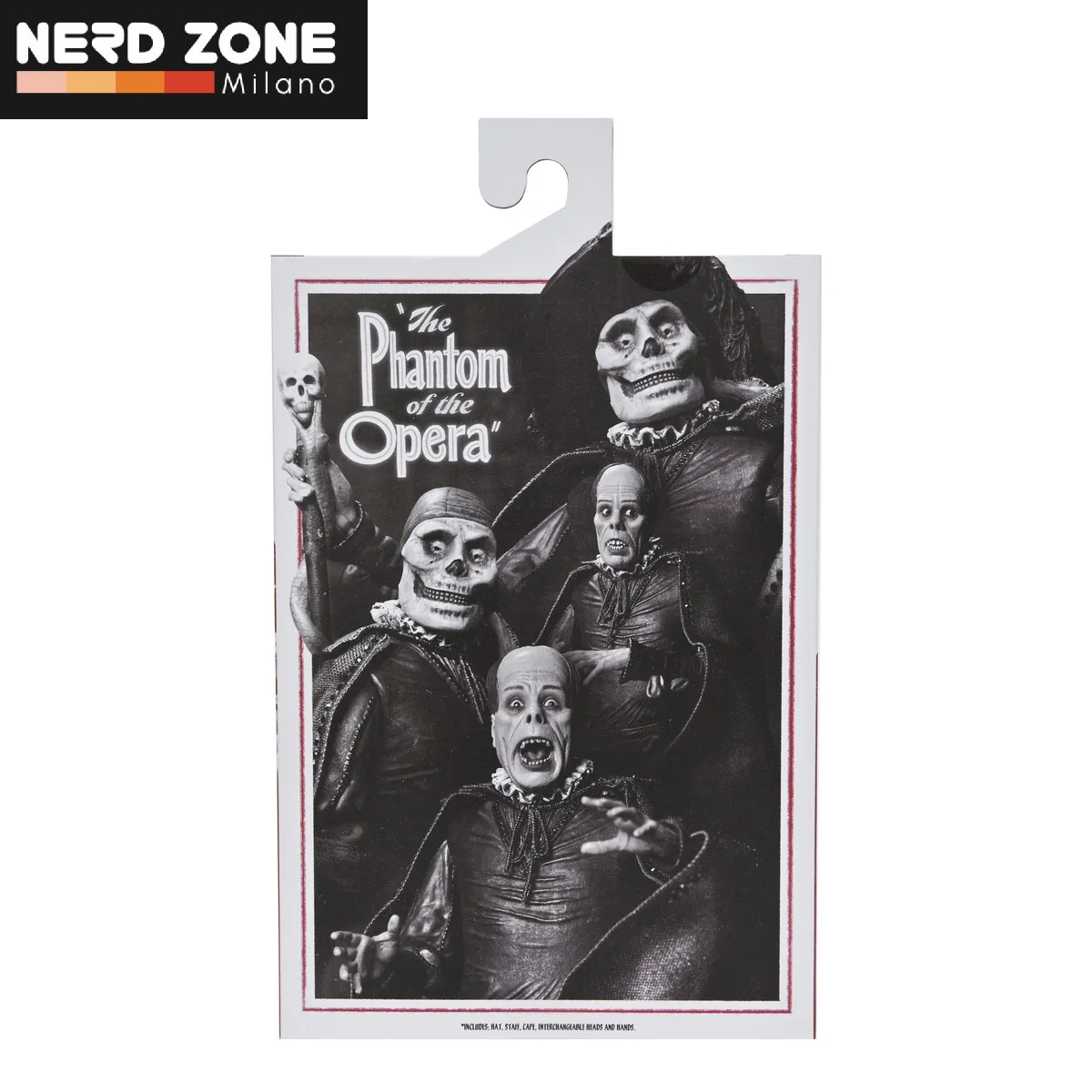 PRE ORDER - NECA - Phantom Of The Opera 1925 Masque Of The Red Death B&w Ultimate Af