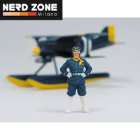 PRE ORDINE - STUDIO GHIBLI - Porco Rosso Curtiss R3c-0 Seaplane + Fig. Curtis 1/48 Model kit