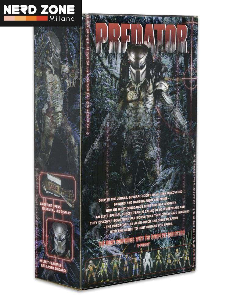 NECA - Predator 18" Jungle Hunter W Led Lights Scala 1/4