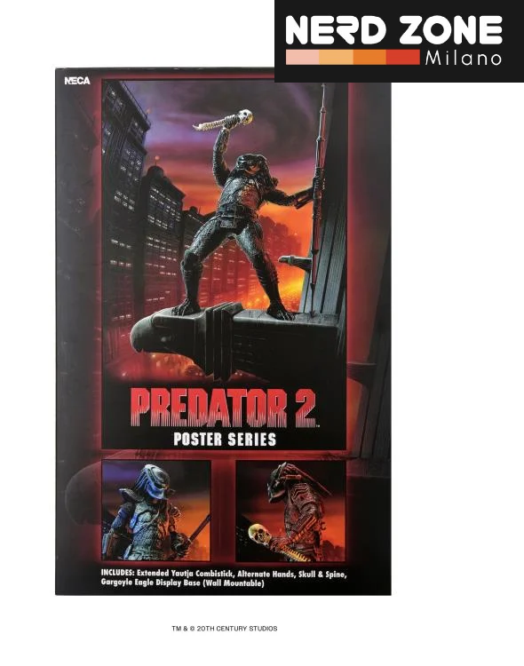 PRE ORDINE - NECA - Predator 2 City Hunter Poster Series Action Figure
