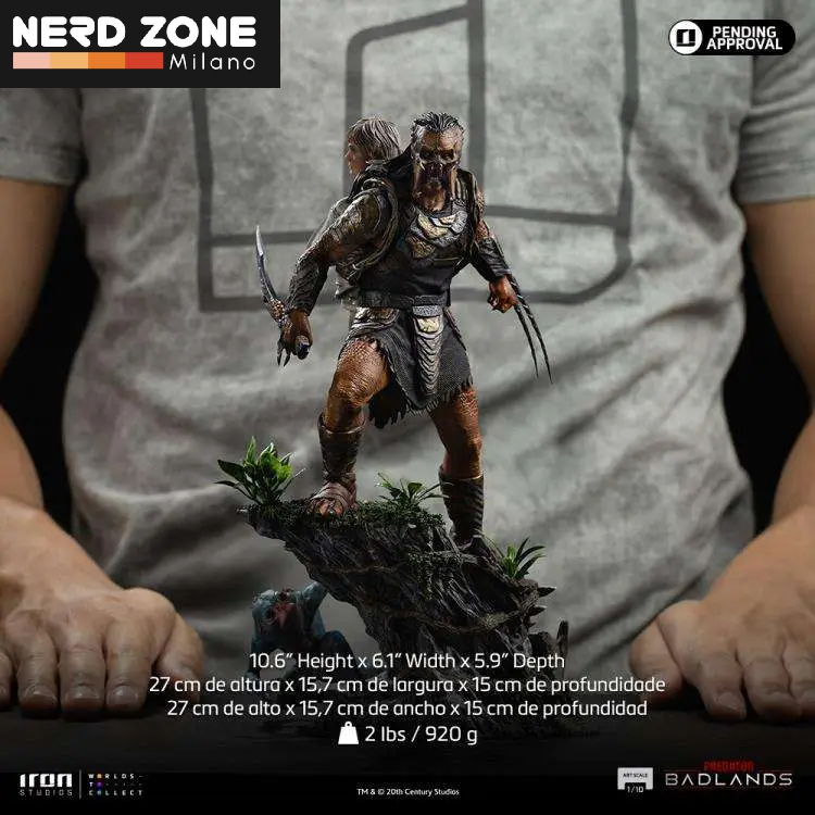 PRE ORDINE - IRON STUDIOS - Predator Badlands Predator Dek & Thia 1/10 Statue