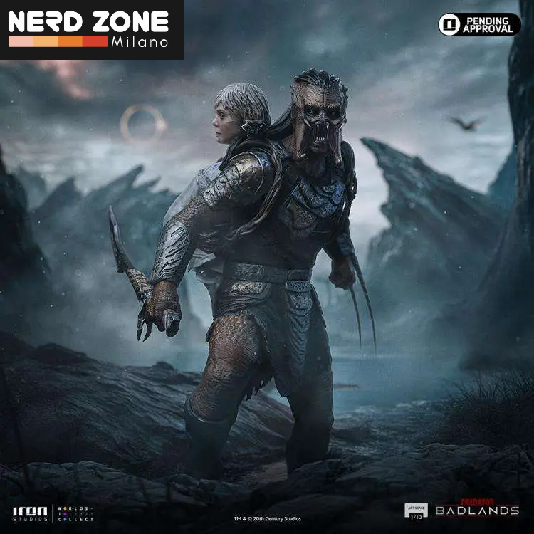 PRE ORDINE - IRON STUDIOS - Predator Badlands Predator Dek & Thia 1/10 Statue