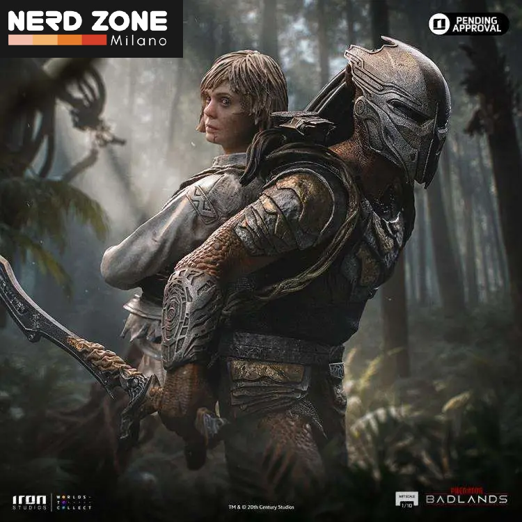 PRE ORDINE - IRON STUDIOS - Predator Badlands Predator Dek & Thia 1/10 Statue