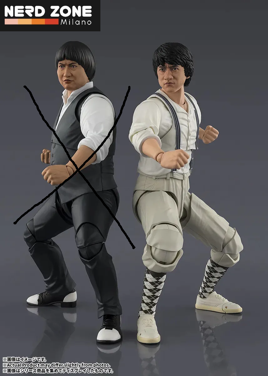 PRE ORDINE - BANDAI - S.H. FIGUARTS Project A Dragon Ma S.h.figuarts