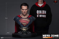 QUEEN STUDIOS - Superman Bust 1/1 Superman Blue Ver. 73 cm