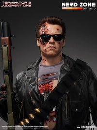 QUEEN STUDIOS - T-800 Battle Damaged (Mechanical) Life-Size Bust