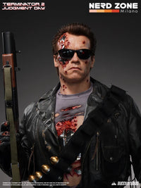 QUEEN STUDIOS - T-800 Battle Damaged (Mechanical) Life-Size Bust