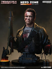 QUEEN STUDIOS - T-800 Battle Damaged (Mechanical) Life-Size Bust