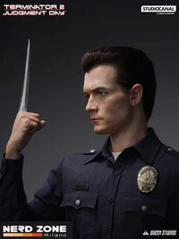 QUEEN STUDIOS - Terminator 2 t-1000 Life-Size Bust