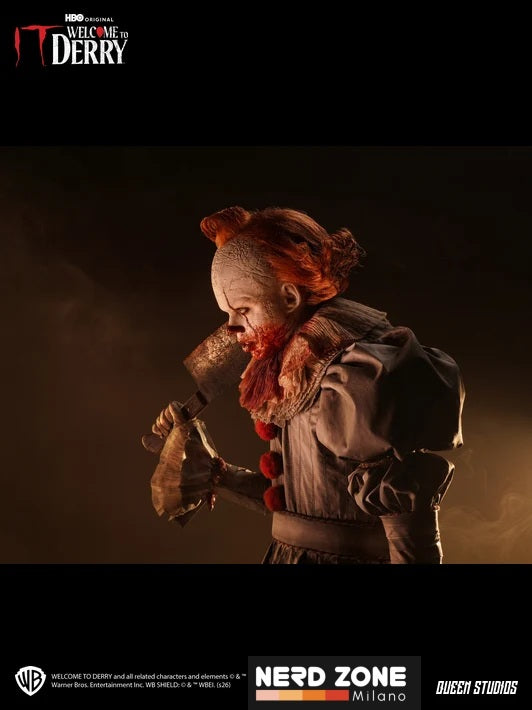 PRE ORDINE QUEEN STUDIOS - IT: Welcome to Derry Season 1 - Pennywise 1/3 Scale Statue