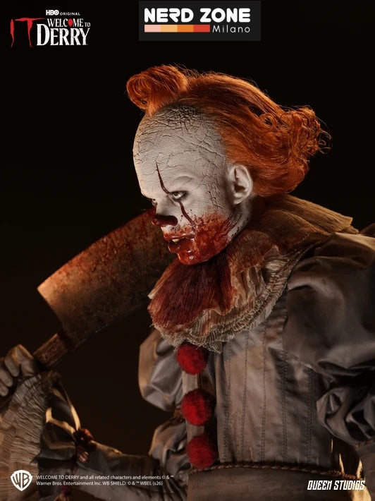 PRE ORDINE QUEEN STUDIOS - IT: Welcome to Derry Season 1 - Pennywise 1/3 Scale Statue