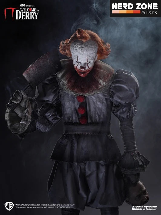 PRE ORDINE QUEEN STUDIOS - IT: Welcome to Derry Season 1 - Pennywise 1/3 Scale Statue