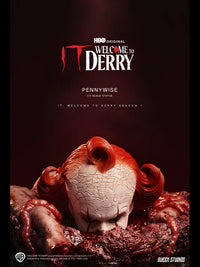 PRE ORDINE QUEEN STUDIOS - IT: Welcome to Derry Season 1 - Pennywise 1/3 Scale Statue PREMIUM VERSION