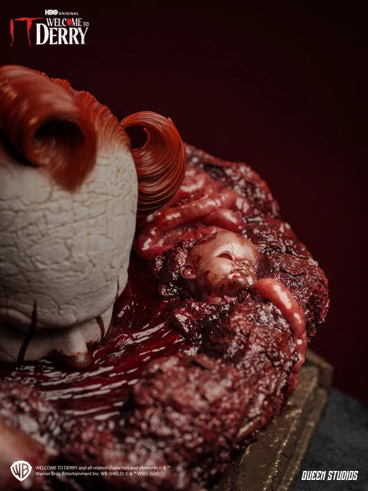 PRE ORDINE QUEEN STUDIOS - IT: Welcome to Derry Season 1 - Pennywise 1/3 Scale Statue PREMIUM VERSION