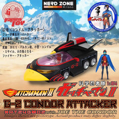 PRE ORDINE - RAMEN TOY - Gatchaman Ii G-2 Condor Attacker With Joe The Condor 1/24 Scale Set