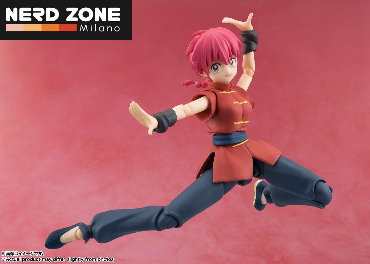 BANDAI - S.H. FIGUARTS Ranma 1/2 Ranma S.H.Figuarts