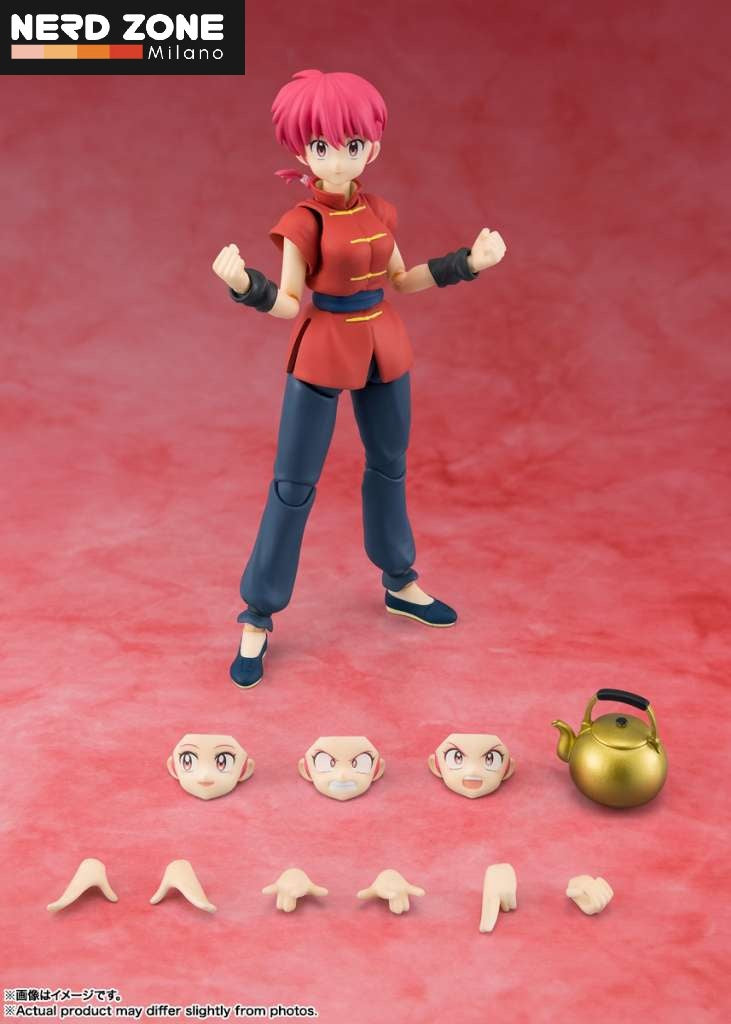 BANDAI - S.H. FIGUARTS Ranma 1/2 Ranma S.H.Figuarts