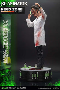 INFINITE STATUE - Re-Animator Dr Herbert West 1/4 Plus Format Statue