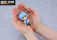 PRE ORDINE - GOODSMILE FR - Rebuild Of Evangelion Rei Nendoroid Plus Rubber Mascot