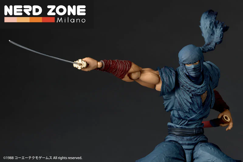PRE ORDINE - KAIYODO - Revoltech A.y. Ninja Gaiden Ryu Hayabusa Ninja Ver. Action Figure