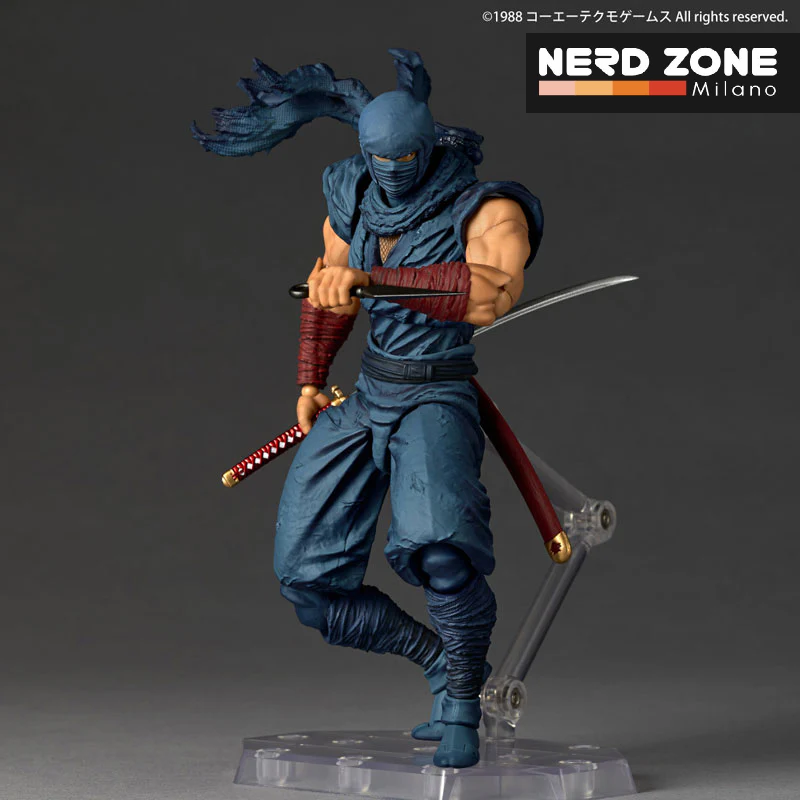 PRE ORDINE - KAIYODO - Revoltech A.y. Ninja Gaiden Ryu Hayabusa Ninja Ver. Action Figure