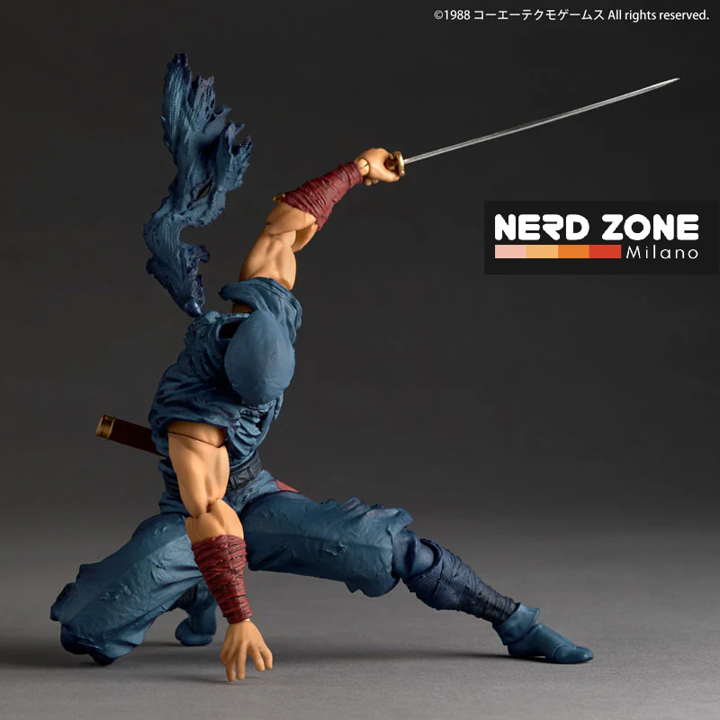 PRE ORDINE - KAIYODO - Revoltech A.y. Ninja Gaiden Ryu Hayabusa Ninja Ver. Action Figure
