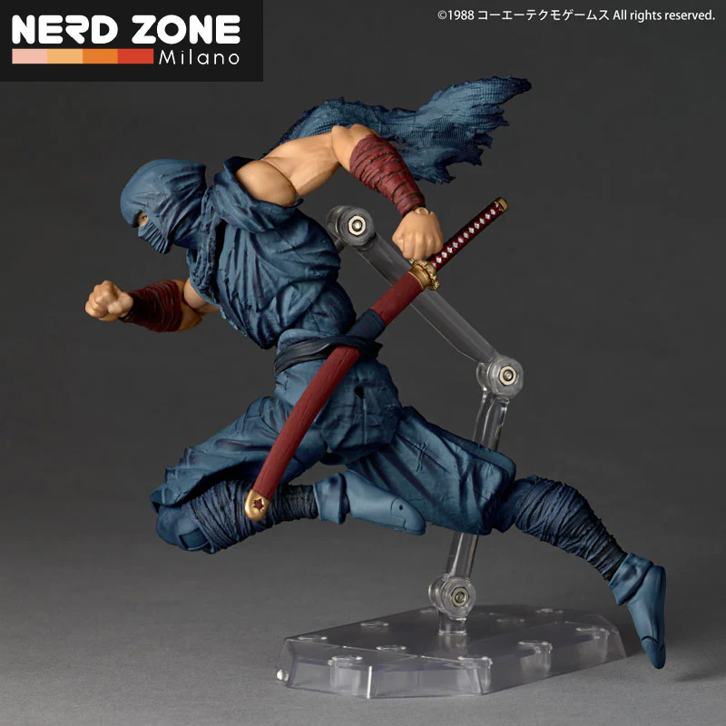 PRE ORDINE - KAIYODO - Revoltech A.y. Ninja Gaiden Ryu Hayabusa Ninja Ver. Action Figure