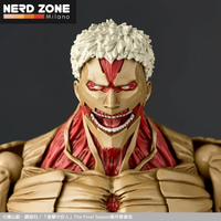 PRE ORDINE - KAIYODO - Revoltech A.y.attack On Titan Armored Titan 2027 Re-release Action Figure
