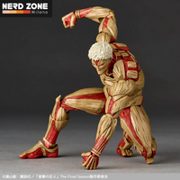 PRE ORDINE - KAIYODO - Revoltech A.y.attack On Titan Armored Titan 2027 Re-release Action Figure