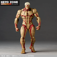 PRE ORDINE - KAIYODO - Revoltech A.y.attack On Titan Armored Titan 2027 Re-release Action Figure