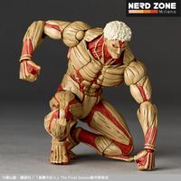PRE ORDINE - KAIYODO - Revoltech A.y.attack On Titan Armored Titan 2027 Re-release Action Figure