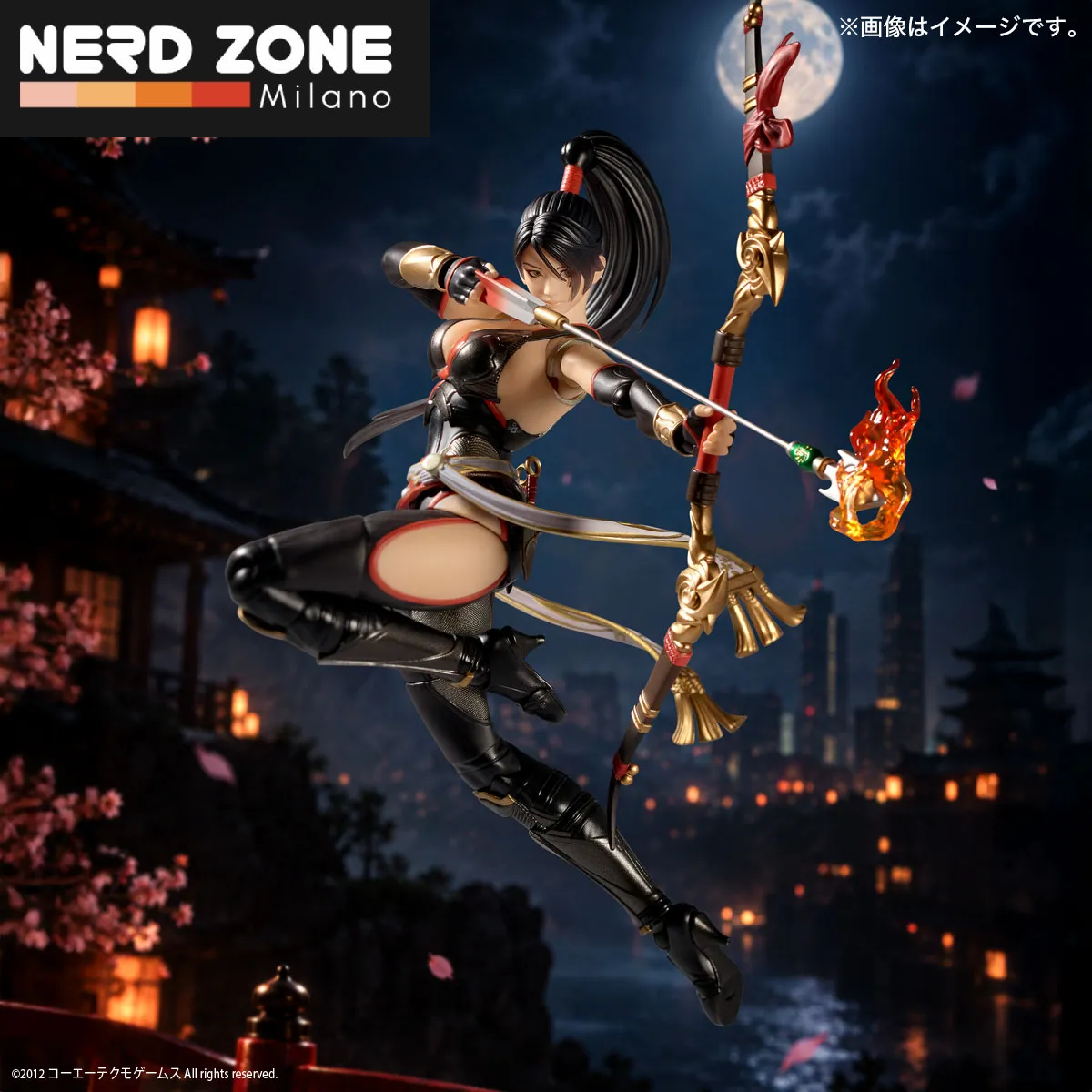 PRE ORDINE - KAIYODO - Revoltech Amazing Yamaguchi Ninja Gaiden 3 Momiji Action Figure