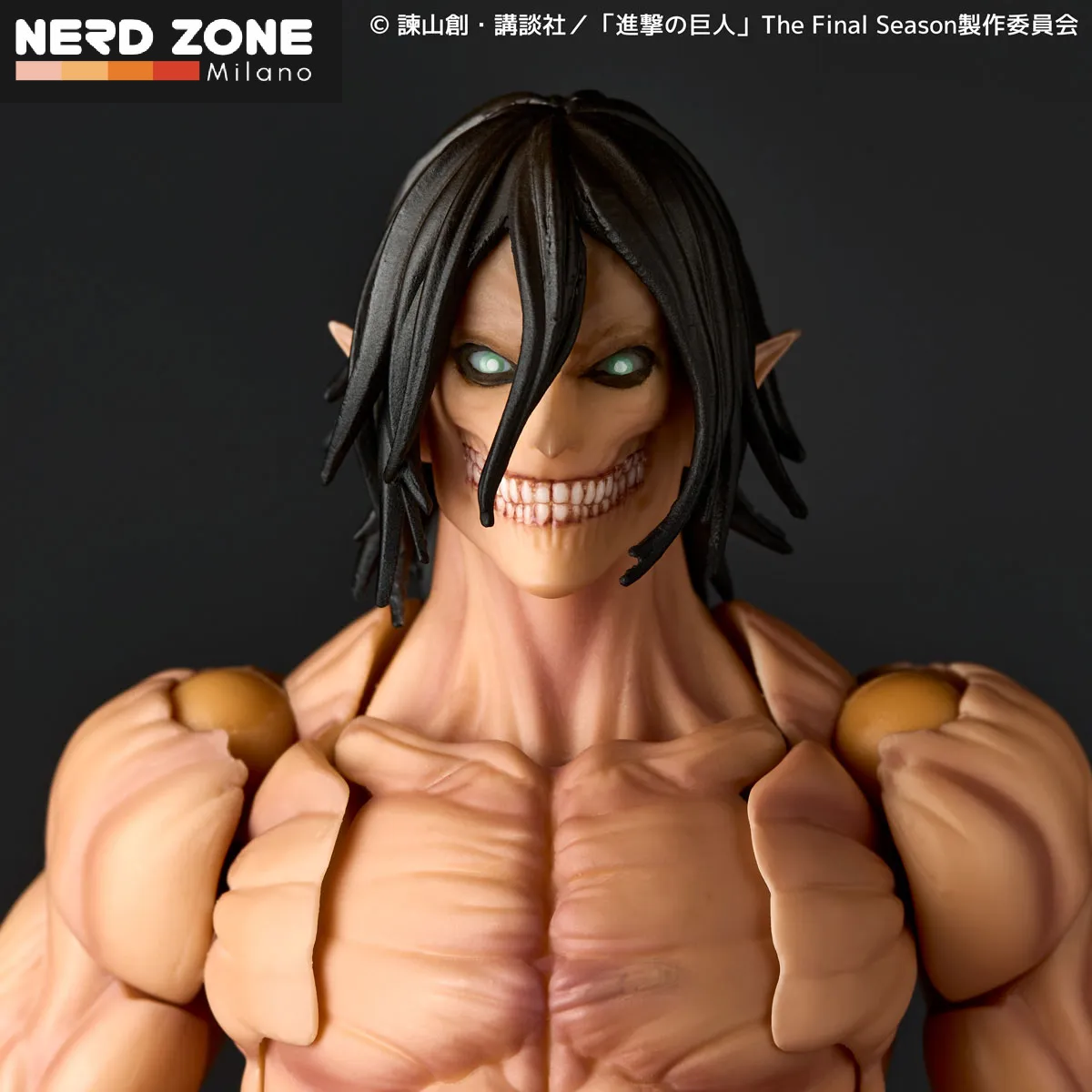 PRE ORDINE - KAIYODO - Revoltech A.y. Attack On Titan Attack Titan Action Figure 2027 Re-release Action Figure