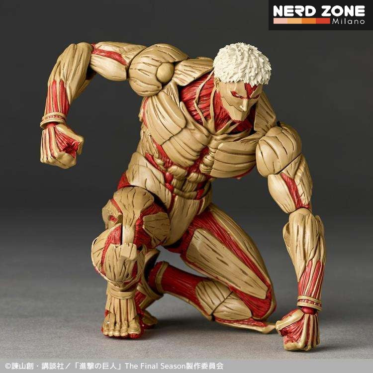 KAIYODO - Revoltech A.Y. Attack On Titan Armored Titan Action Figure