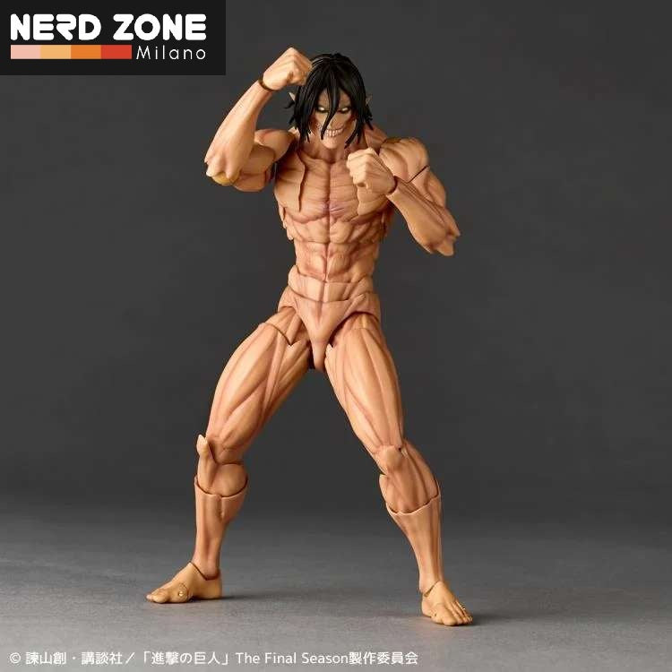 KAIYODO - Revoltech A.Y. Attack On Titan Eren Titan Action Figure