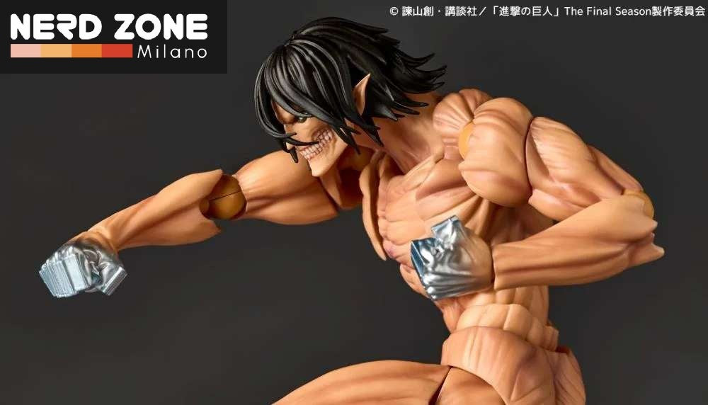 KAIYODO - Revoltech A.Y. Attack On Titan Eren Titan Action Figure