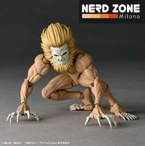 KAIYODO - Revoltech A.Y. Attack On Titan Jaw Titan Action Figure