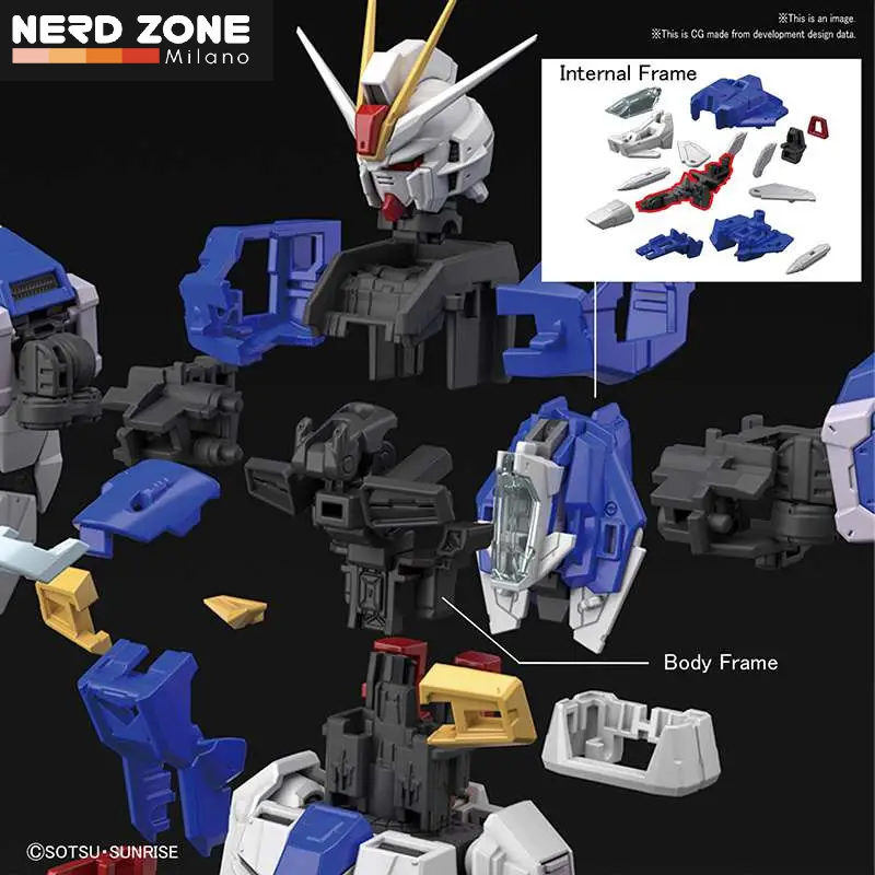 BANDAI GUNPLA - Rg Gundam Force Impulse 1/144