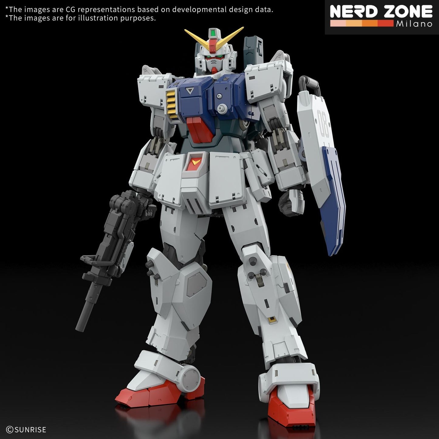 BANDAI GUNPLA - Rg Gundam Ground Type 1/144