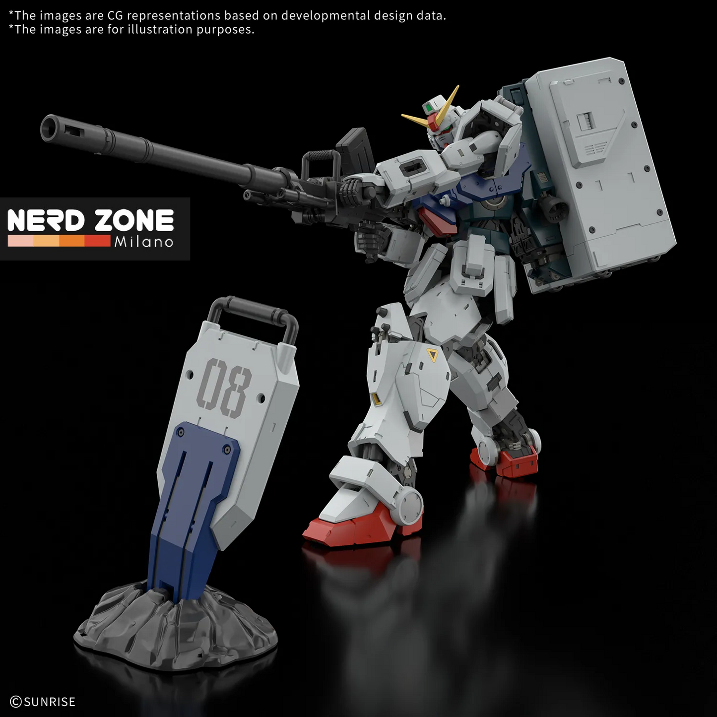 BANDAI GUNPLA - Rg Gundam Ground Type 1/144