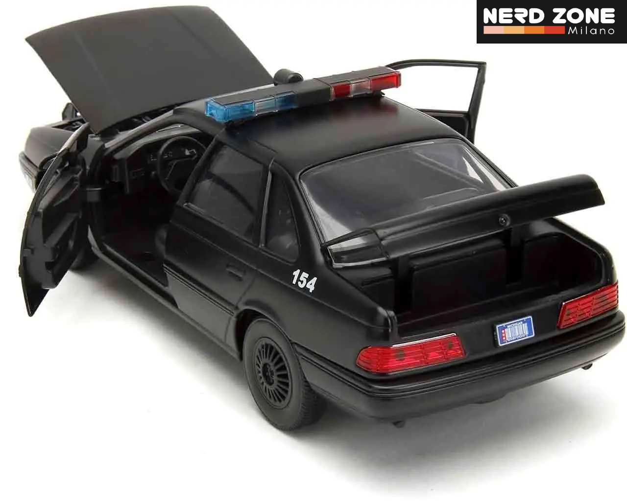 JADA TOYS - Robocop 1986 - 1986 Ford Taurus With Robocop - 1:24 Die-cast Model