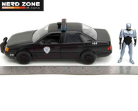JADA TOYS - Robocop 1986 - 1986 Ford Taurus With Robocop - 1:24 Die-cast Model