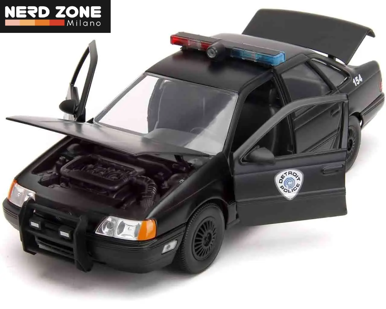 JADA TOYS - Robocop 1986 - 1986 Ford Taurus With Robocop - 1:24 Die-cast Model