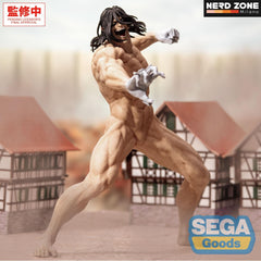 PRE ORDINE - SEGA - Attack On Titan Eren Yeager Attack Titan Gigantix Figure