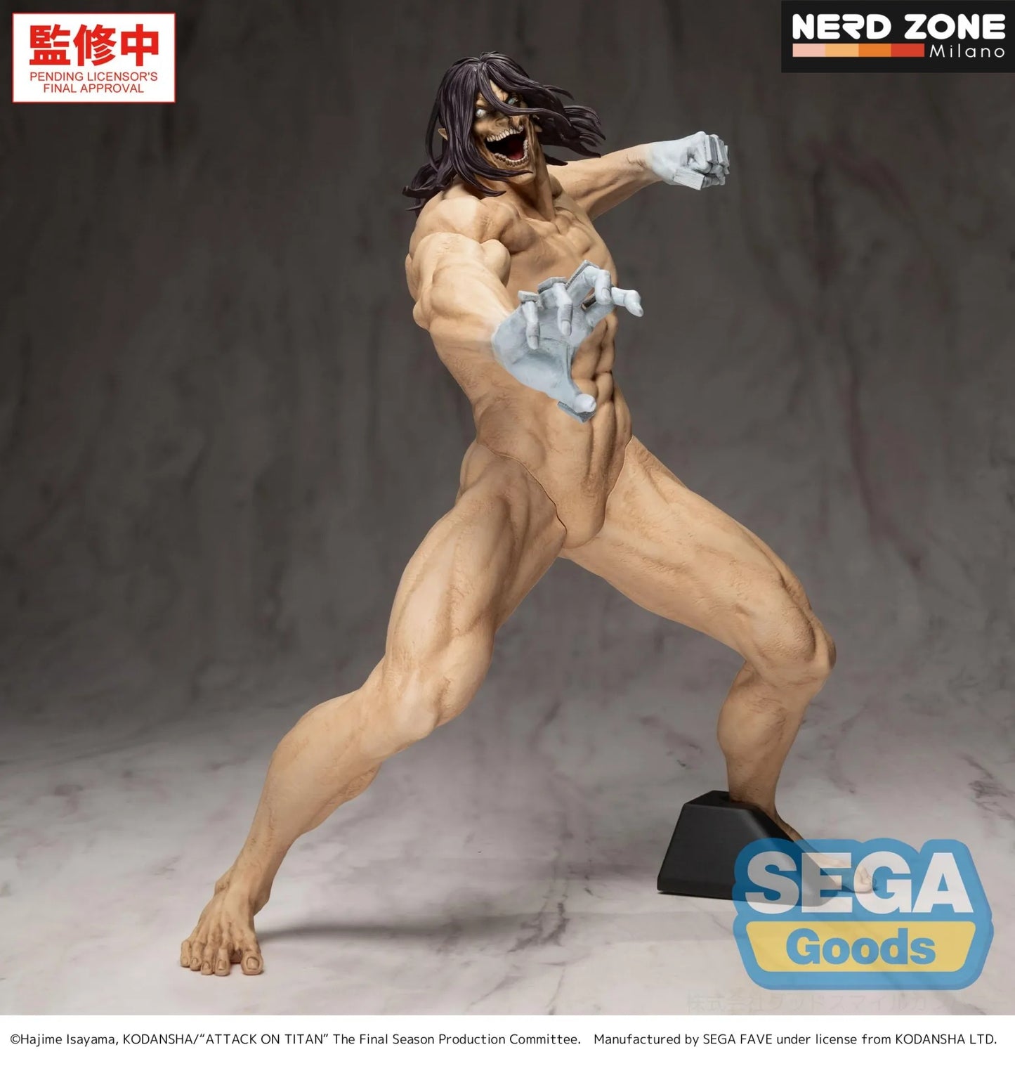 PRE ORDINE - SEGA - Attack On Titan Eren Yeager Attack Titan Gigantix Figure