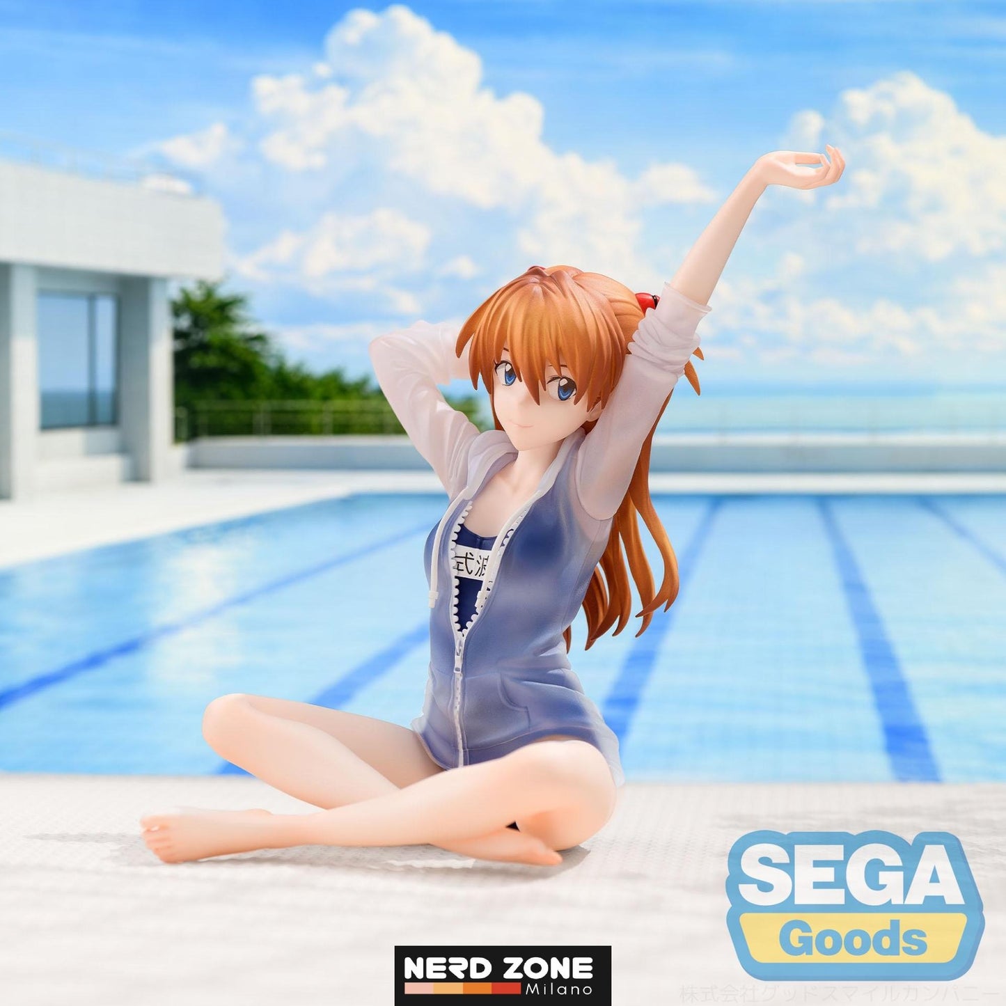 PRE ORDINE SEGA - Rebuild Of Evangelion Asuka School Swimsuit Yumemirize Figure